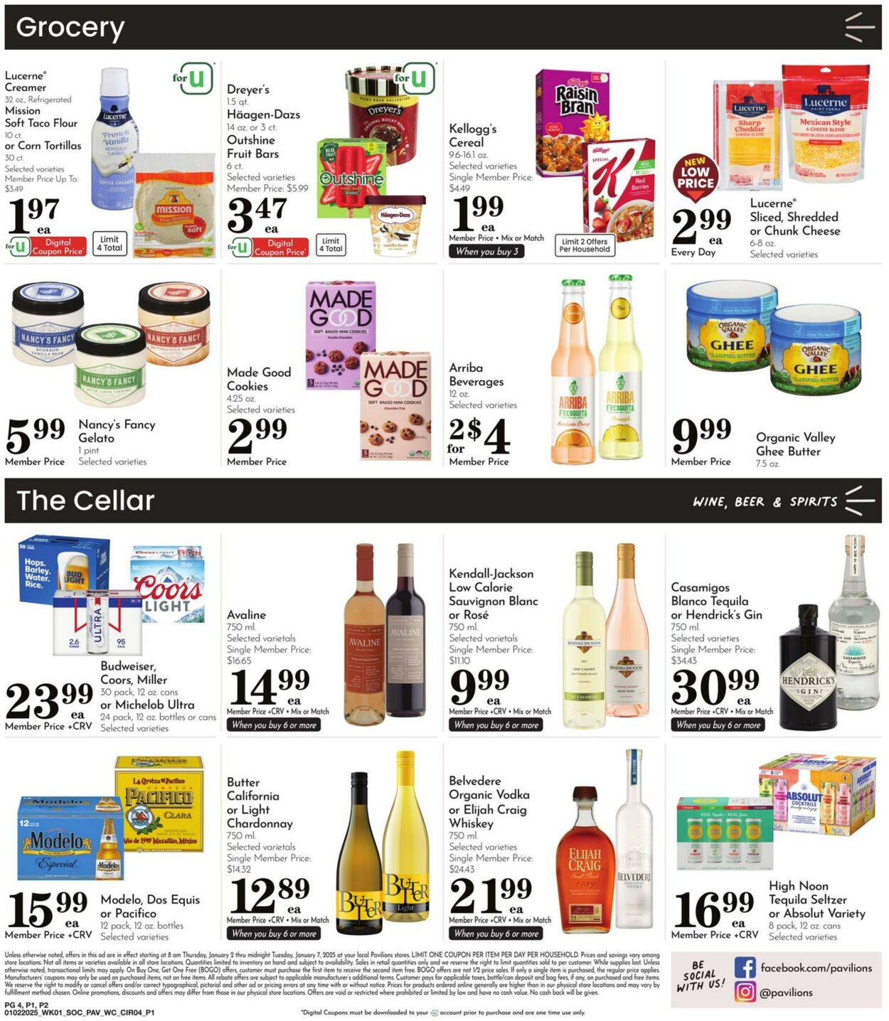 Weekly ad Pavilions 01/01/2025 - 01/07/2025