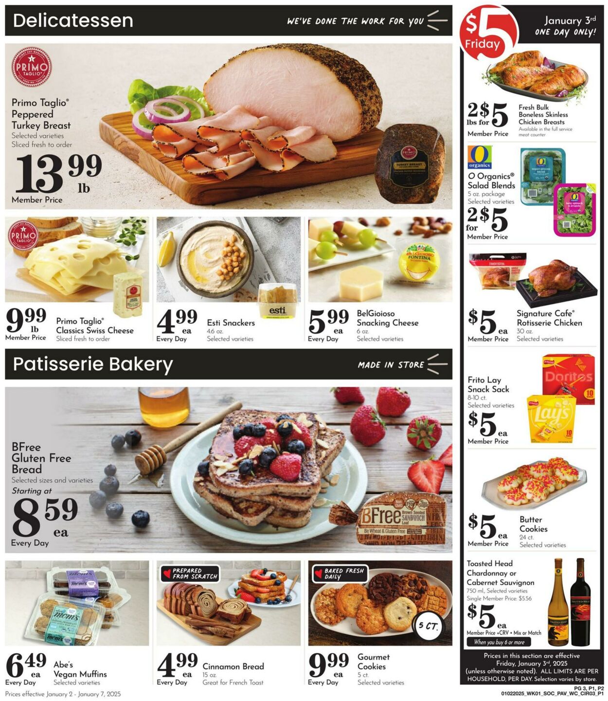 Weekly ad Pavilions 01/01/2025 - 01/07/2025