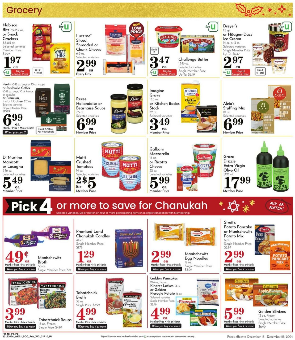 Weekly ad Pavilions 12/18/2024 - 12/25/2024