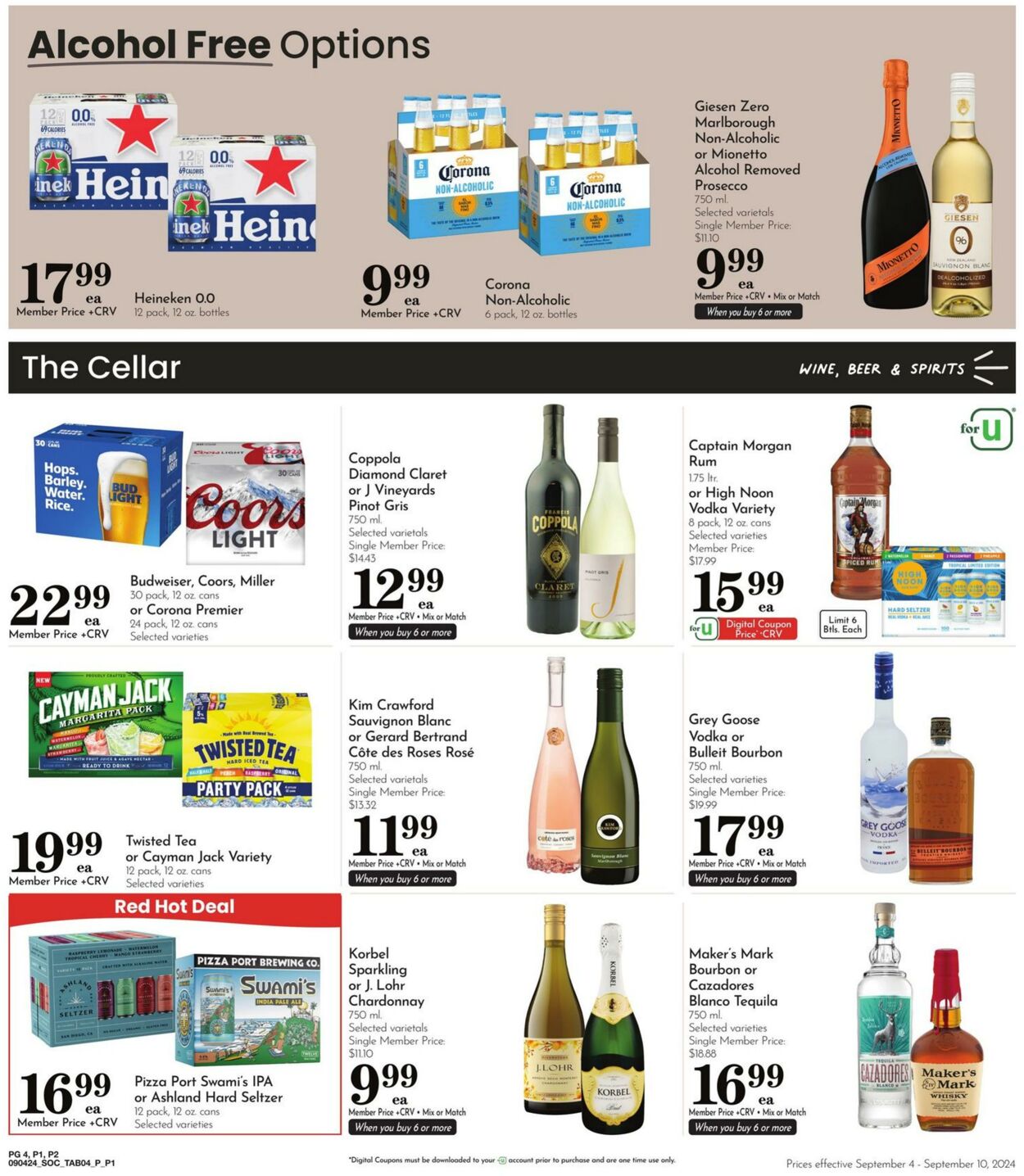 Weekly ad Pavilions 09/04/2024 - 09/10/2024