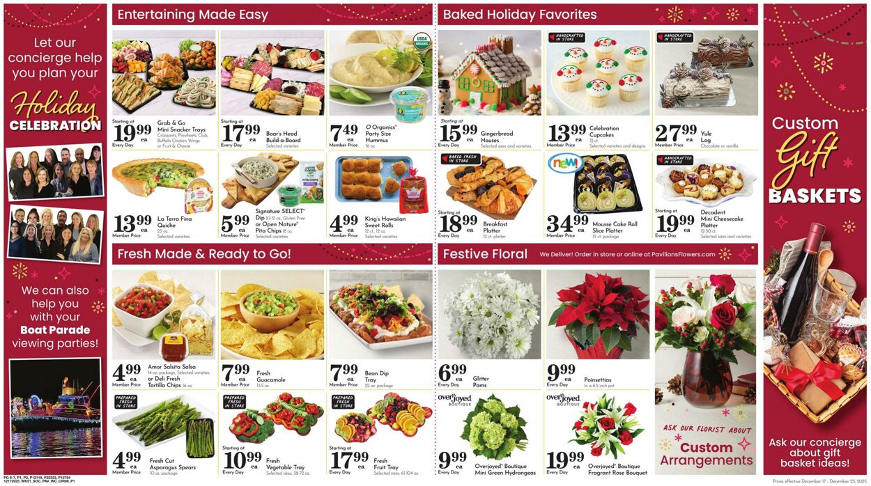 Weekly ad Pavilions 12/17/2025 - 12/25/2025