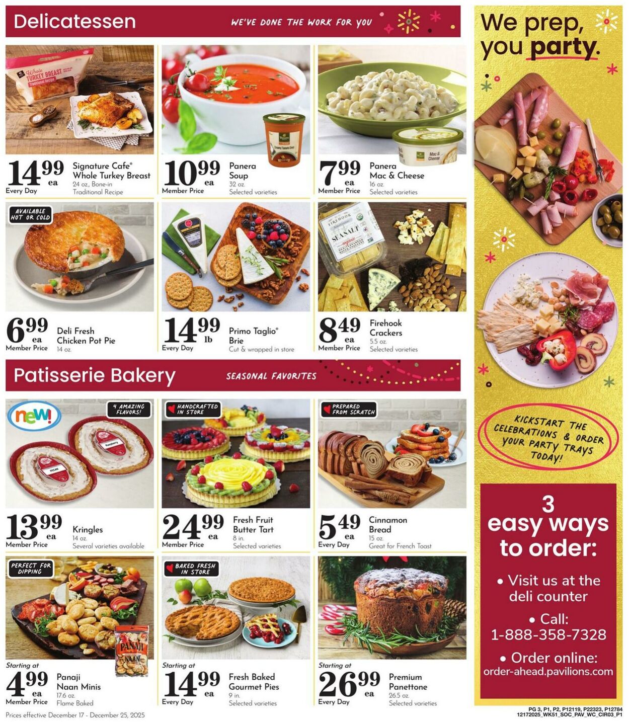 Weekly ad Pavilions 12/17/2025 - 12/25/2025