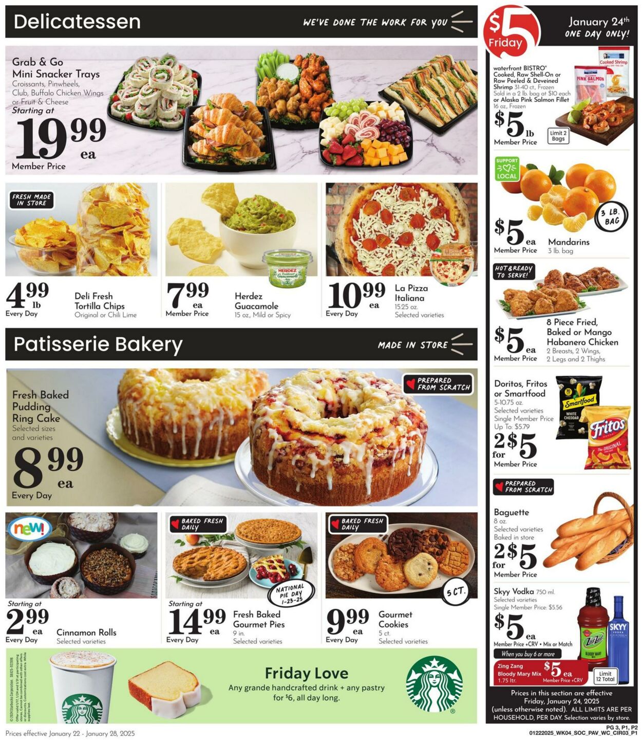 Weekly ad Pavilions 01/22/2025 - 01/28/2025