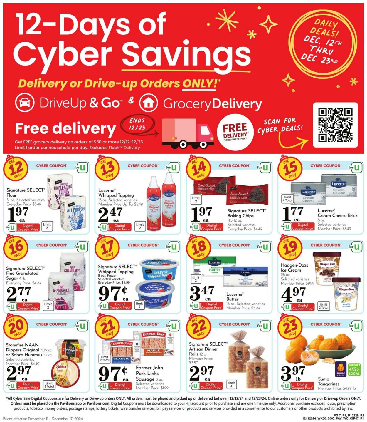 Weekly ad Pavilions 12/11/2024 - 12/17/2024