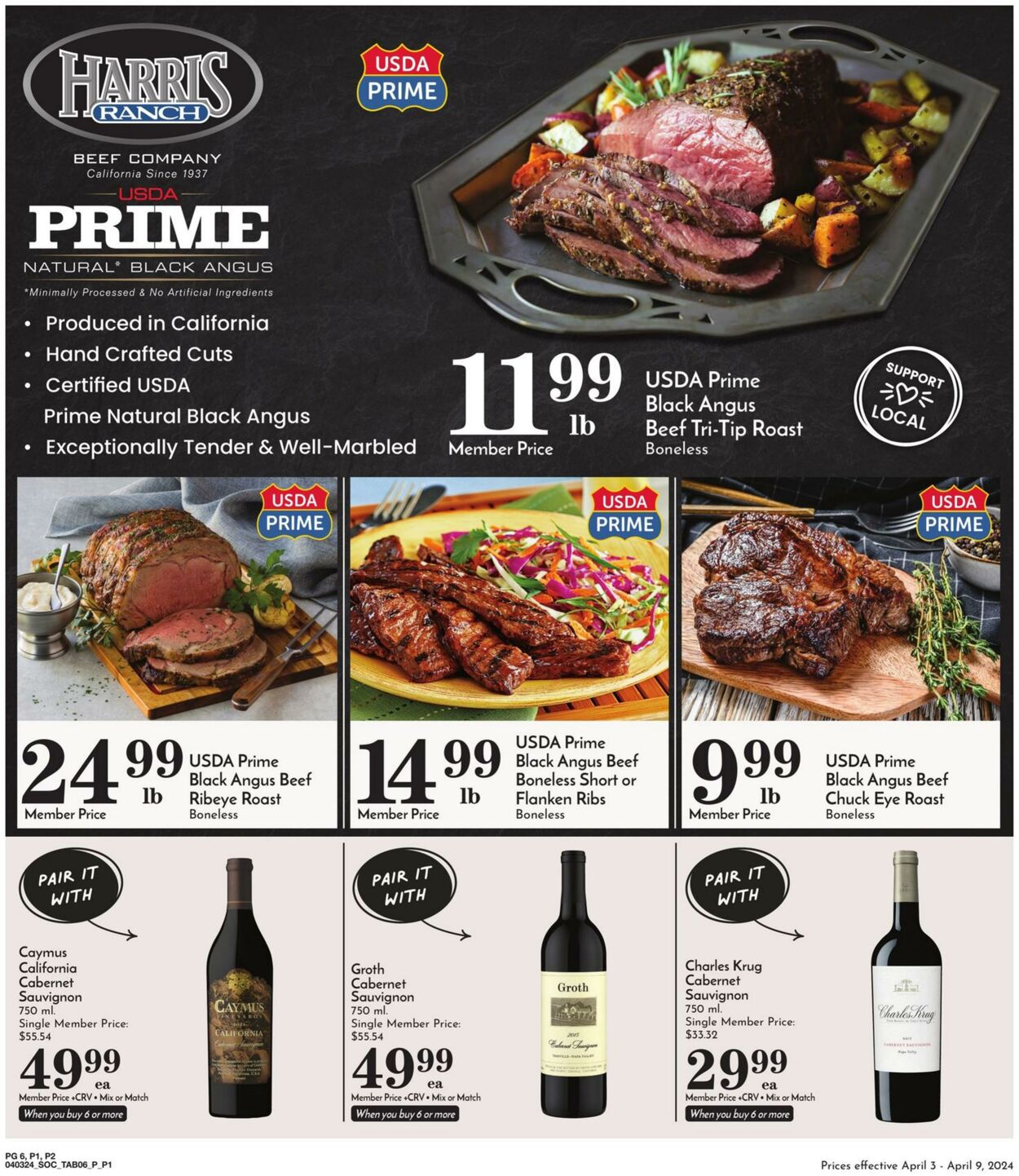 Weekly ad Pavilions 04/03/2024 - 04/09/2024