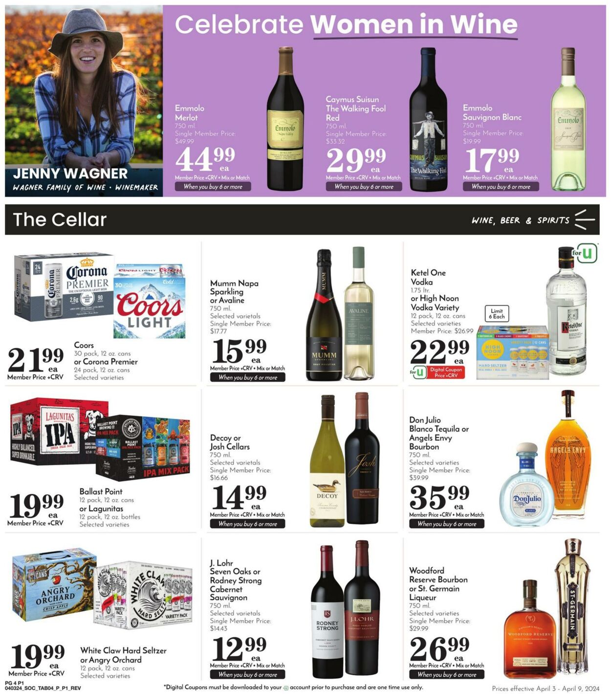 Weekly ad Pavilions 04/03/2024 - 04/09/2024