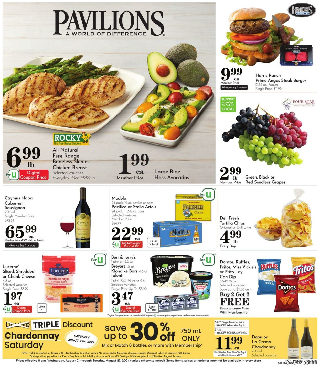 Weekly ad Pavilions 08/21/2024 - 08/27/2024