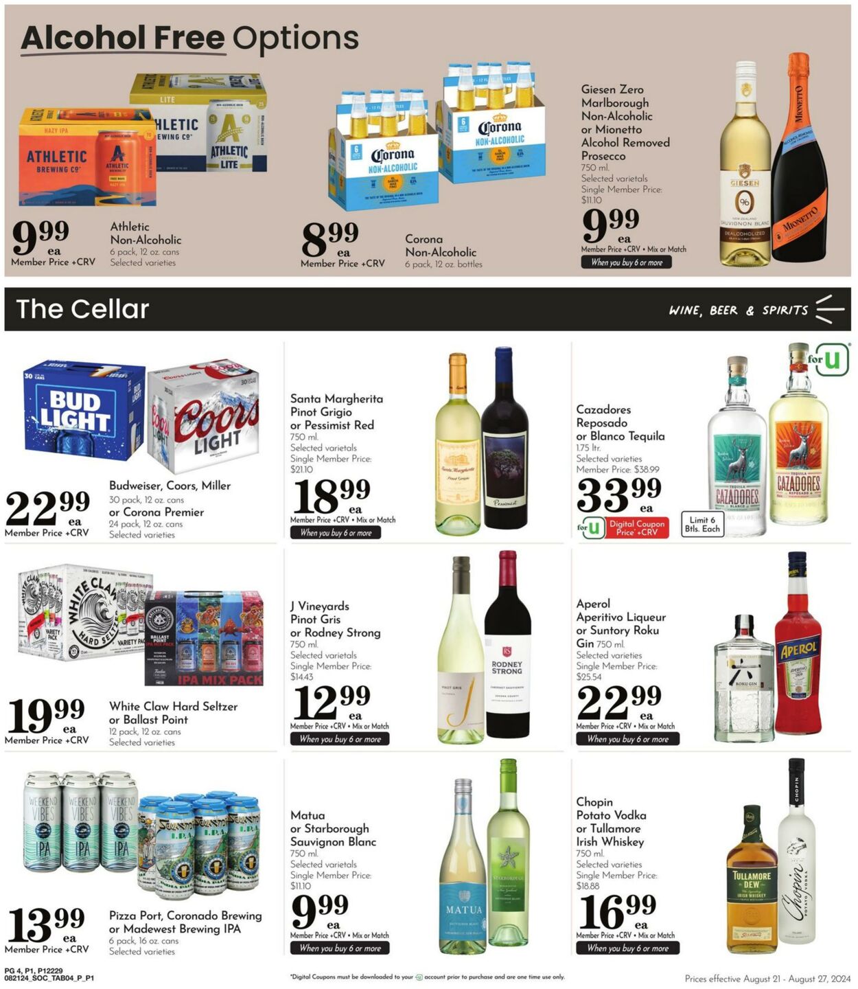 Weekly ad Pavilions 08/21/2024 - 08/27/2024