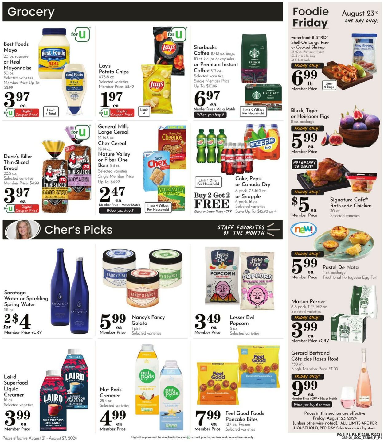 Weekly ad Pavilions 08/21/2024 - 08/27/2024