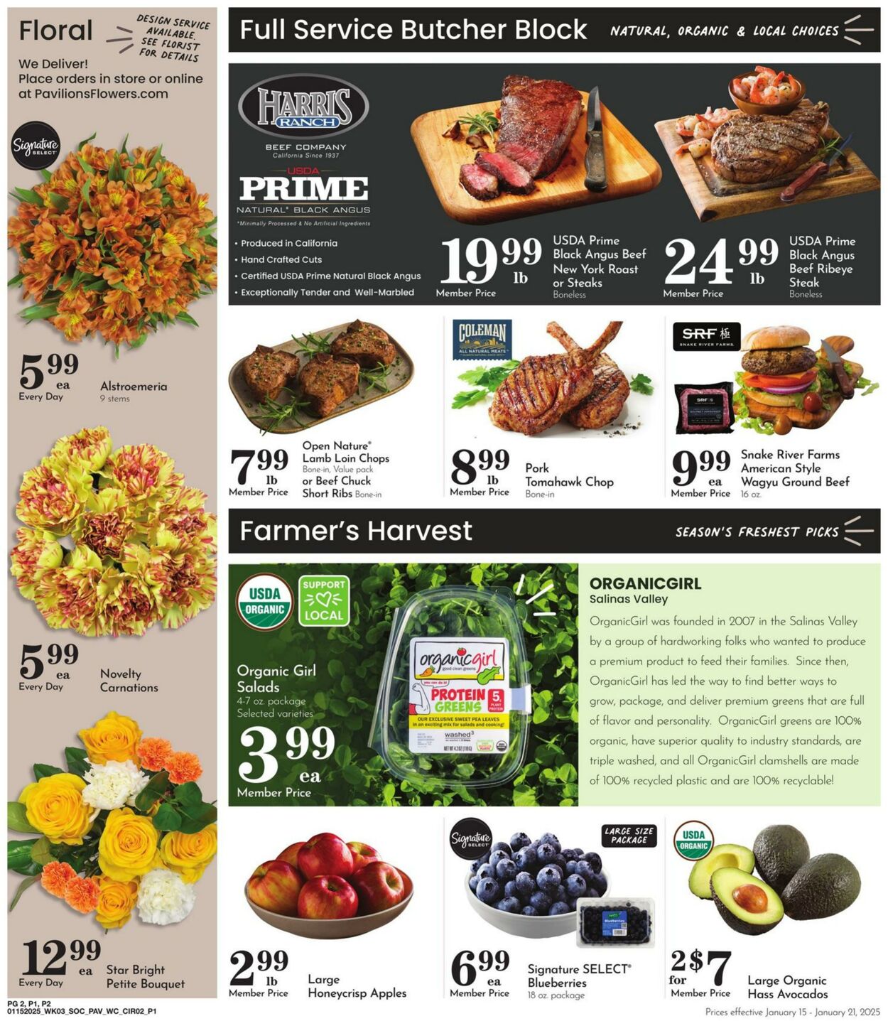 Weekly ad Pavilions 01/15/2025 - 01/21/2025