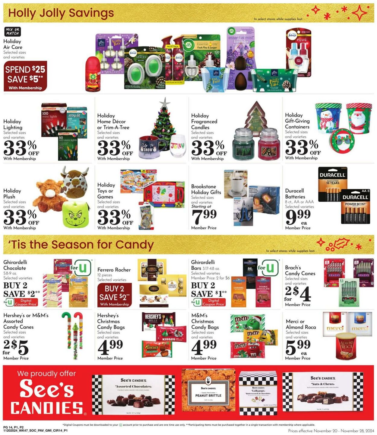 Weekly ad Pavilions 11/20/2024 - 11/28/2024