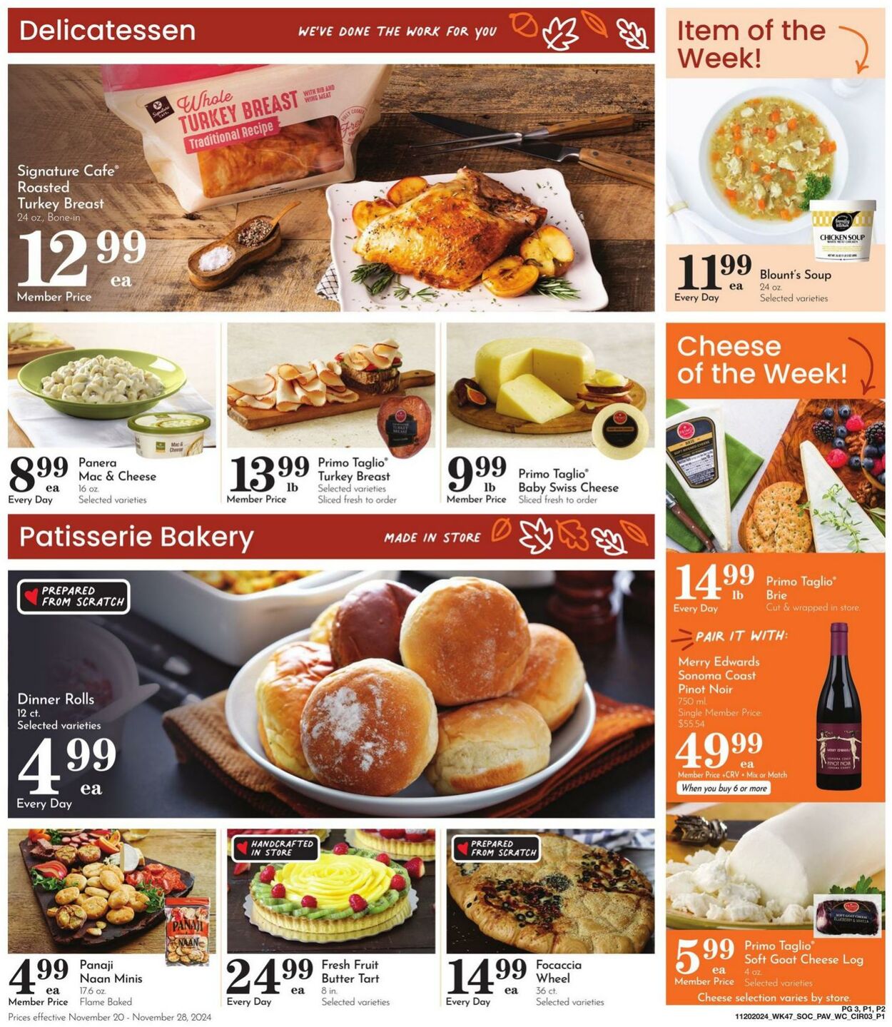 Weekly ad Pavilions 11/20/2024 - 11/28/2024