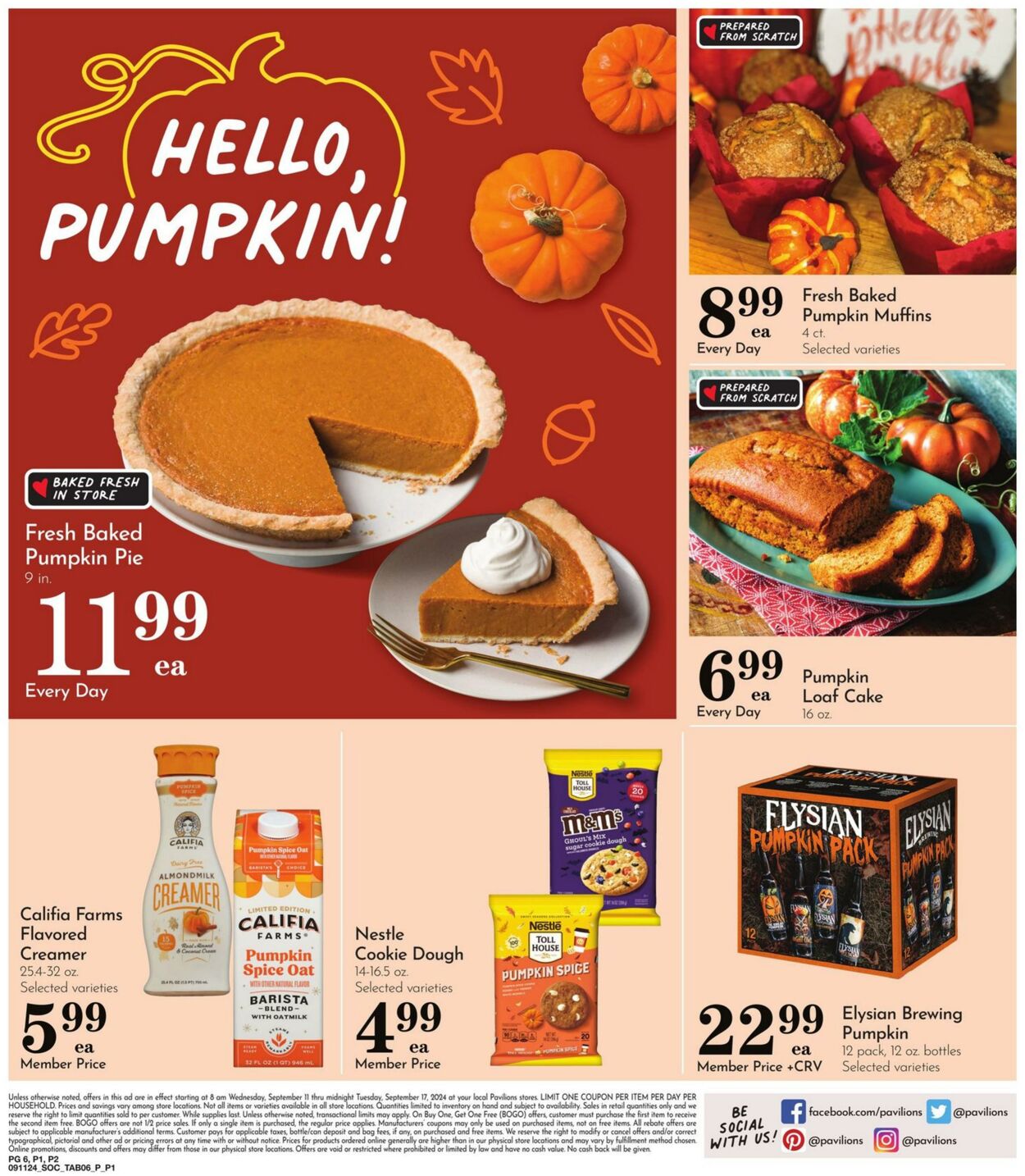 Weekly ad Pavilions 09/11/2024 - 09/17/2024