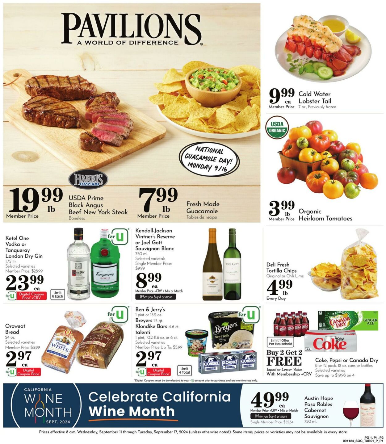 Pavilions Promotional weekly ads