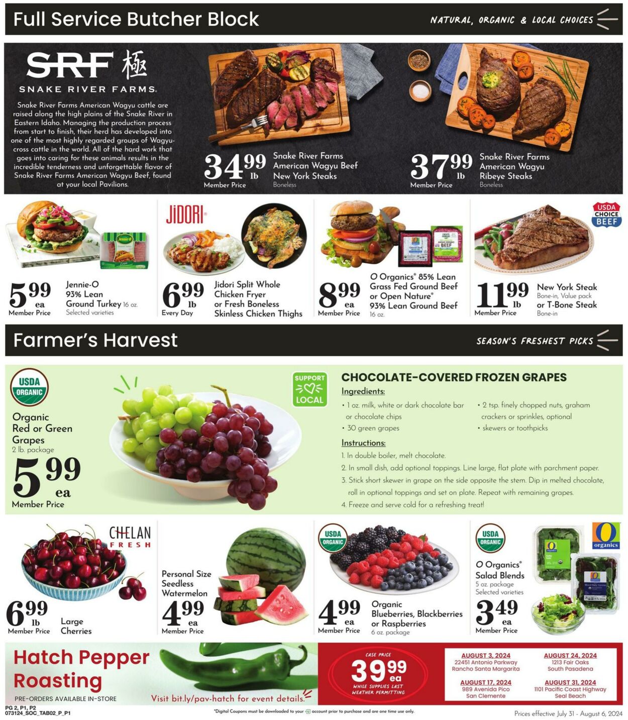 Weekly ad Pavilions 07/31/2024 - 08/06/2024