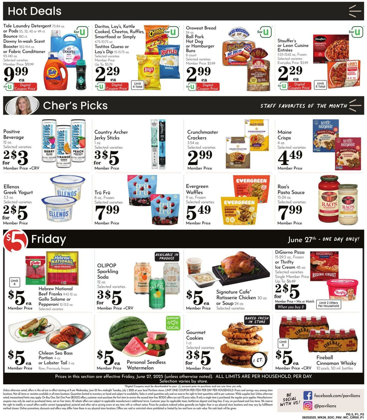 Weekly ad Pavilions 06/25/2025 - 07/01/2025