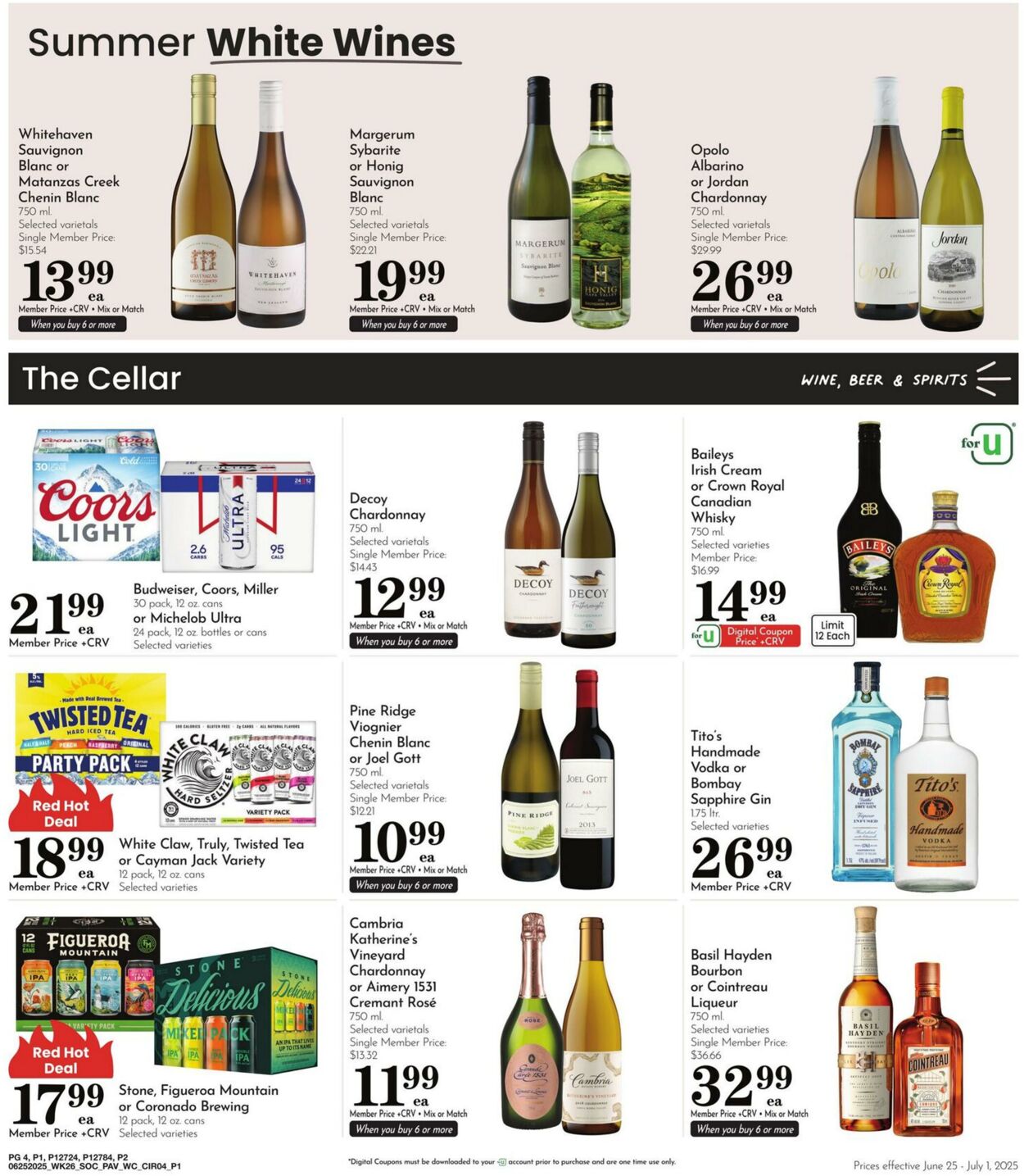 Weekly ad Pavilions 06/25/2025 - 07/01/2025