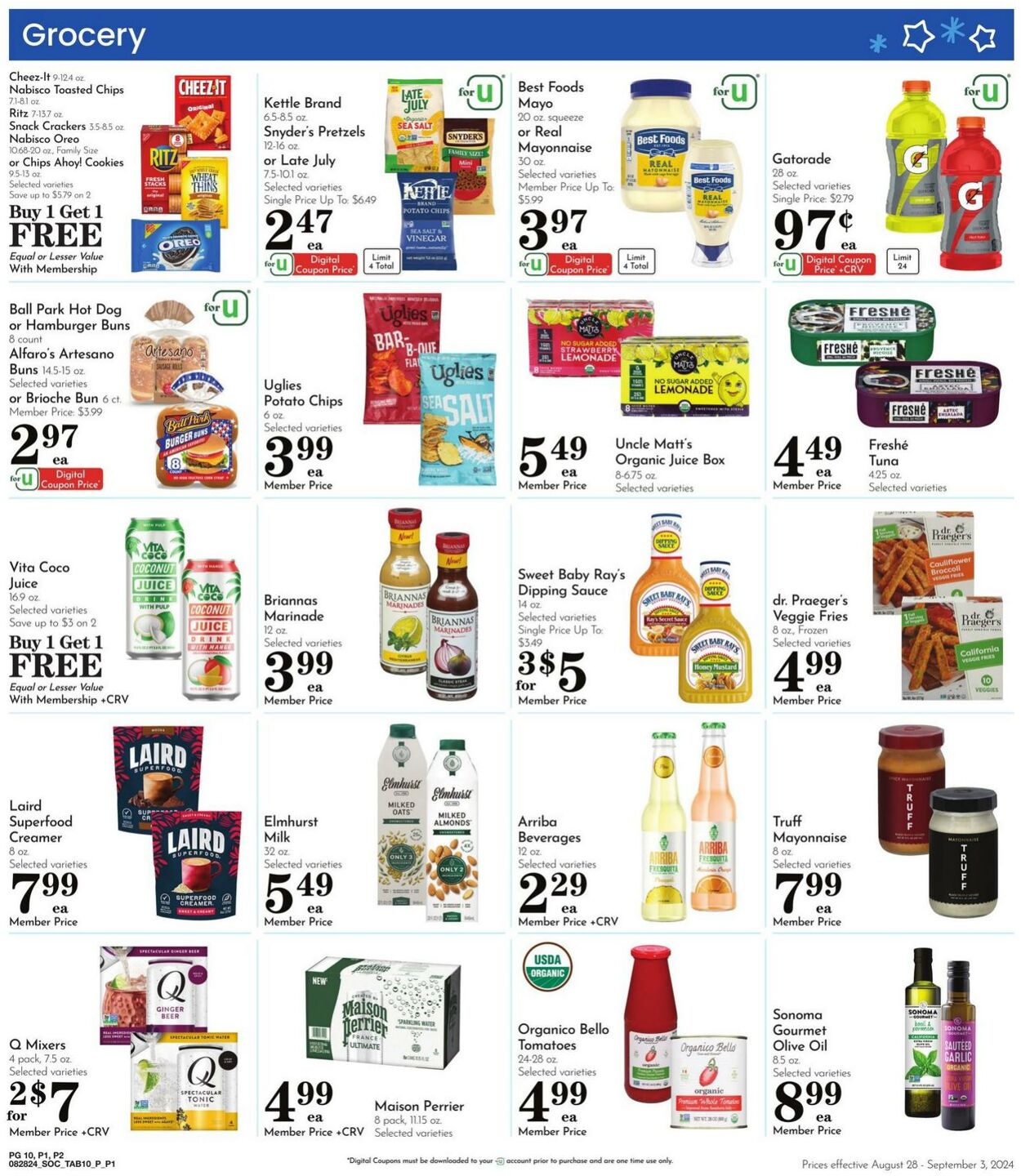 Weekly ad Pavilions 08/28/2024 - 09/03/2024