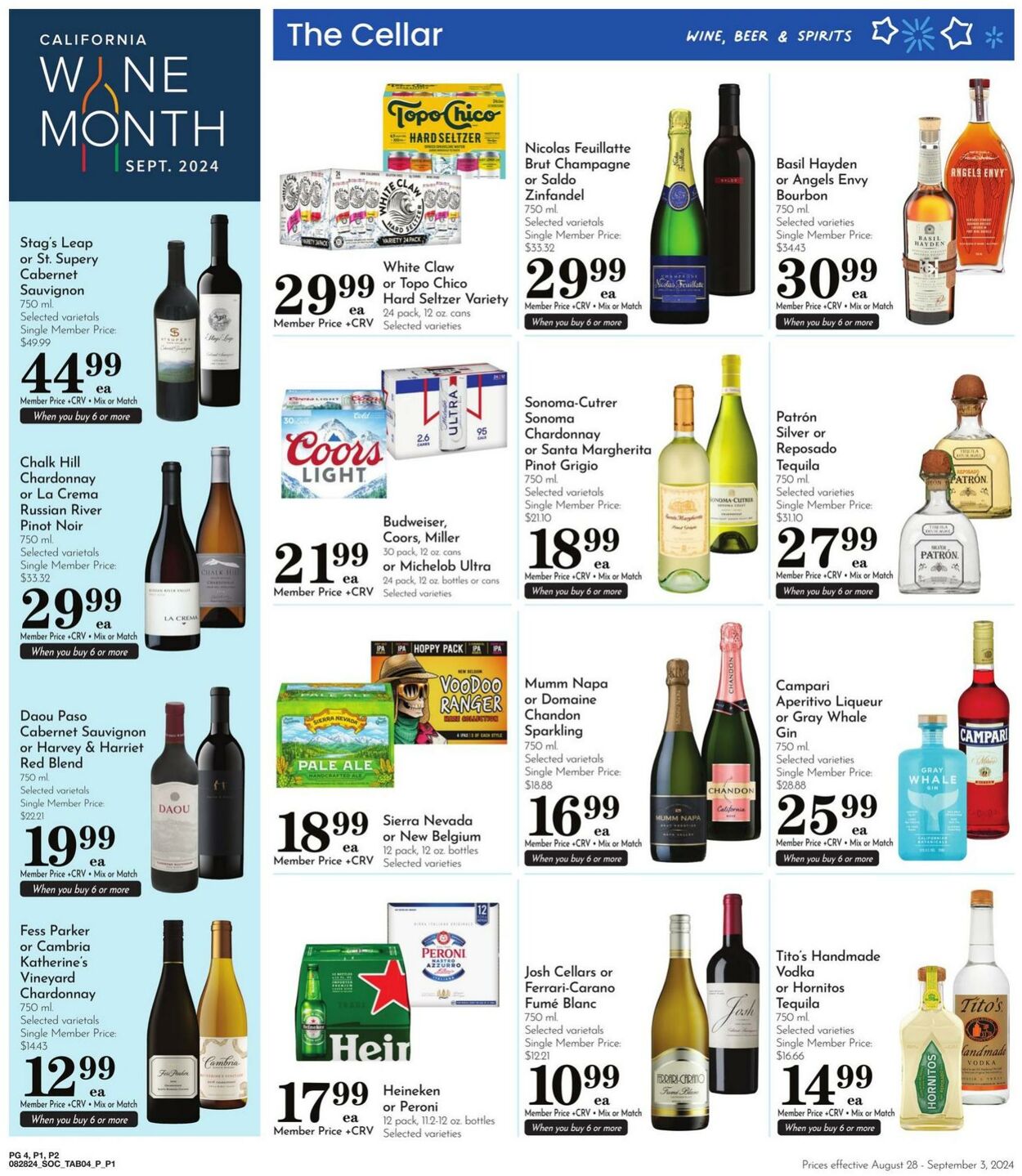 Weekly ad Pavilions 08/28/2024 - 09/03/2024