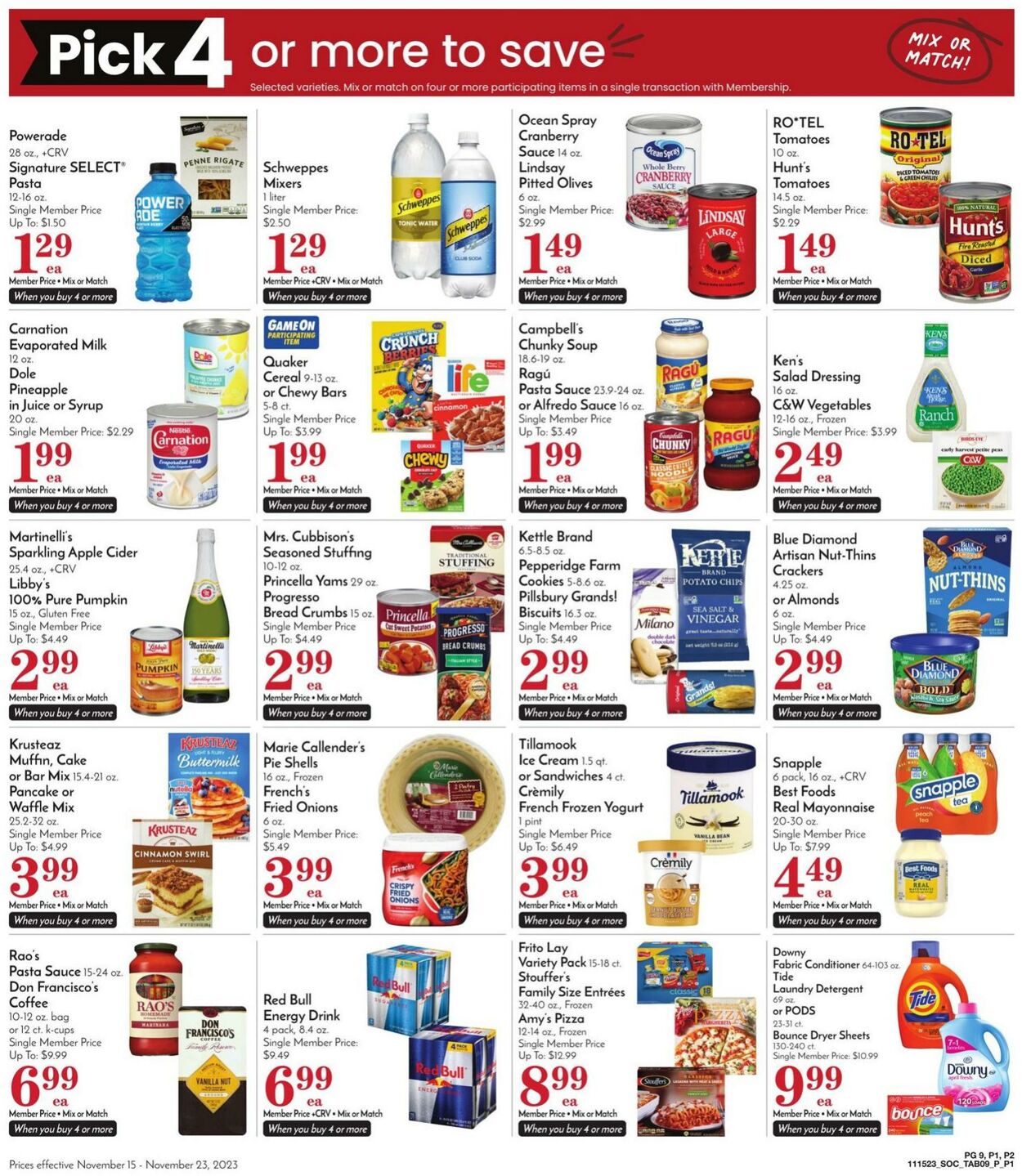 Weekly ad Pavilions 11/15/2023 - 11/23/2023