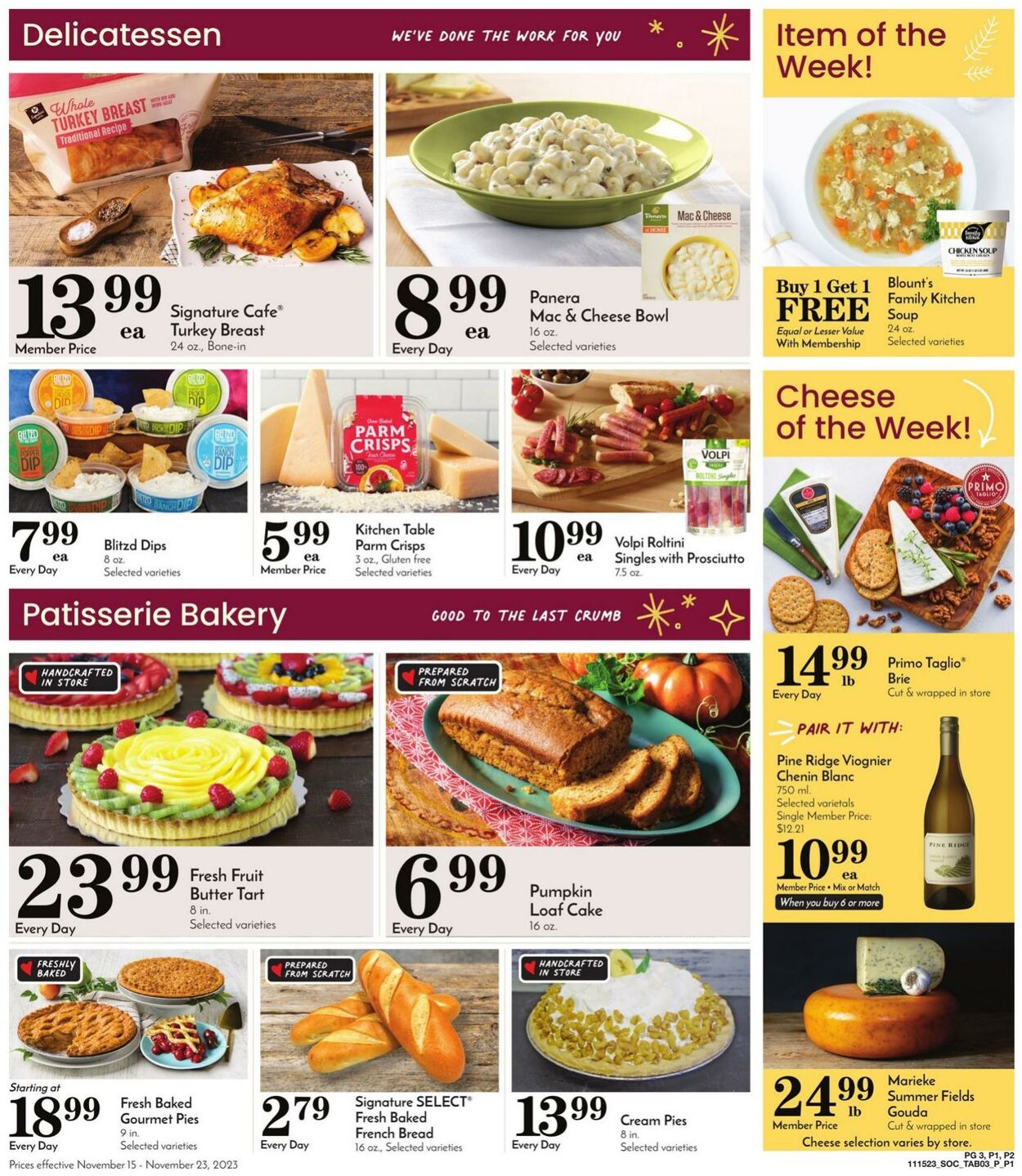 Weekly ad Pavilions 11/15/2023 - 11/23/2023