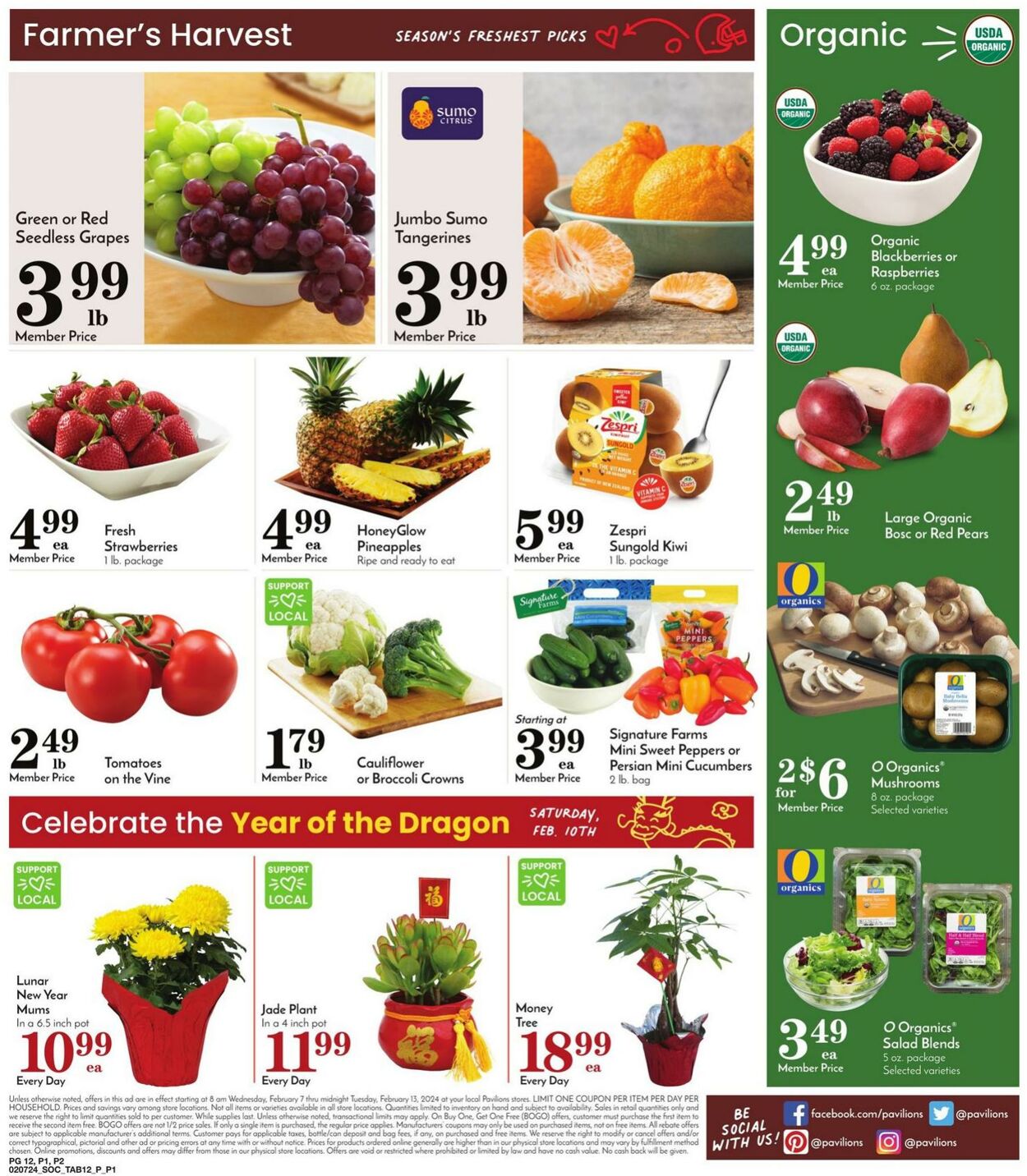 Weekly ad Pavilions 02/07/2024 - 02/13/2024