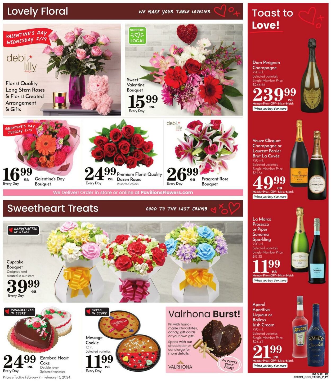 Weekly ad Pavilions 02/07/2024 - 02/13/2024