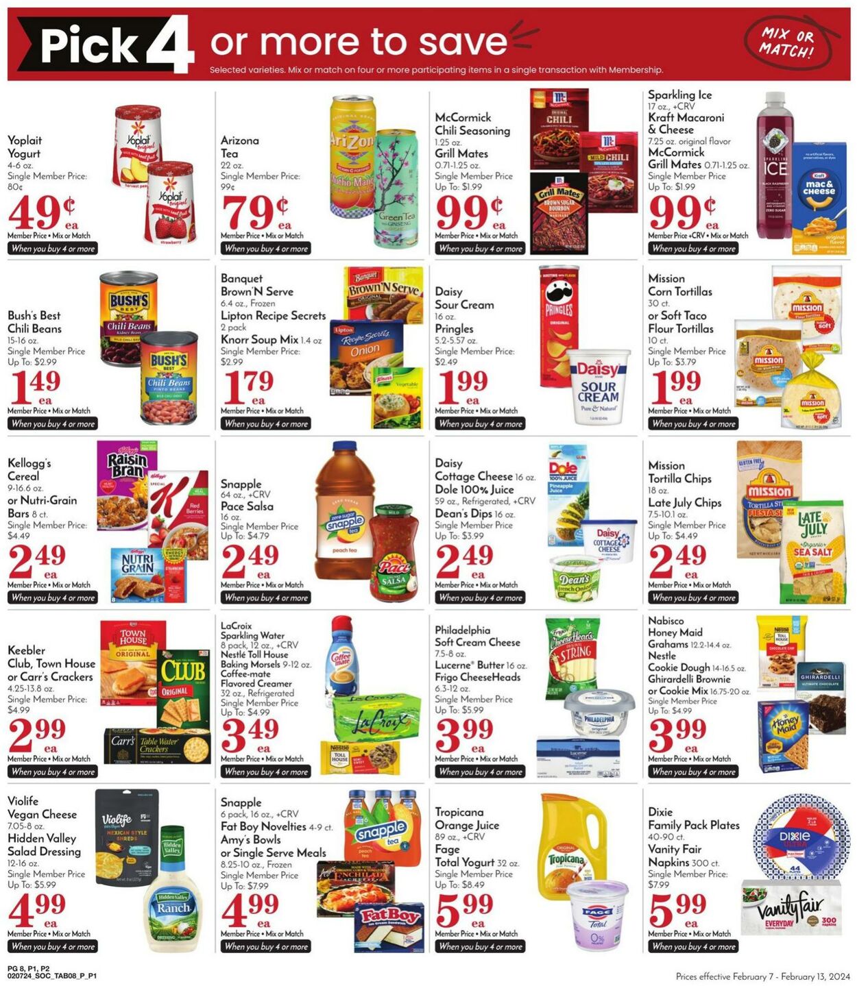 Weekly ad Pavilions 02/07/2024 - 02/13/2024