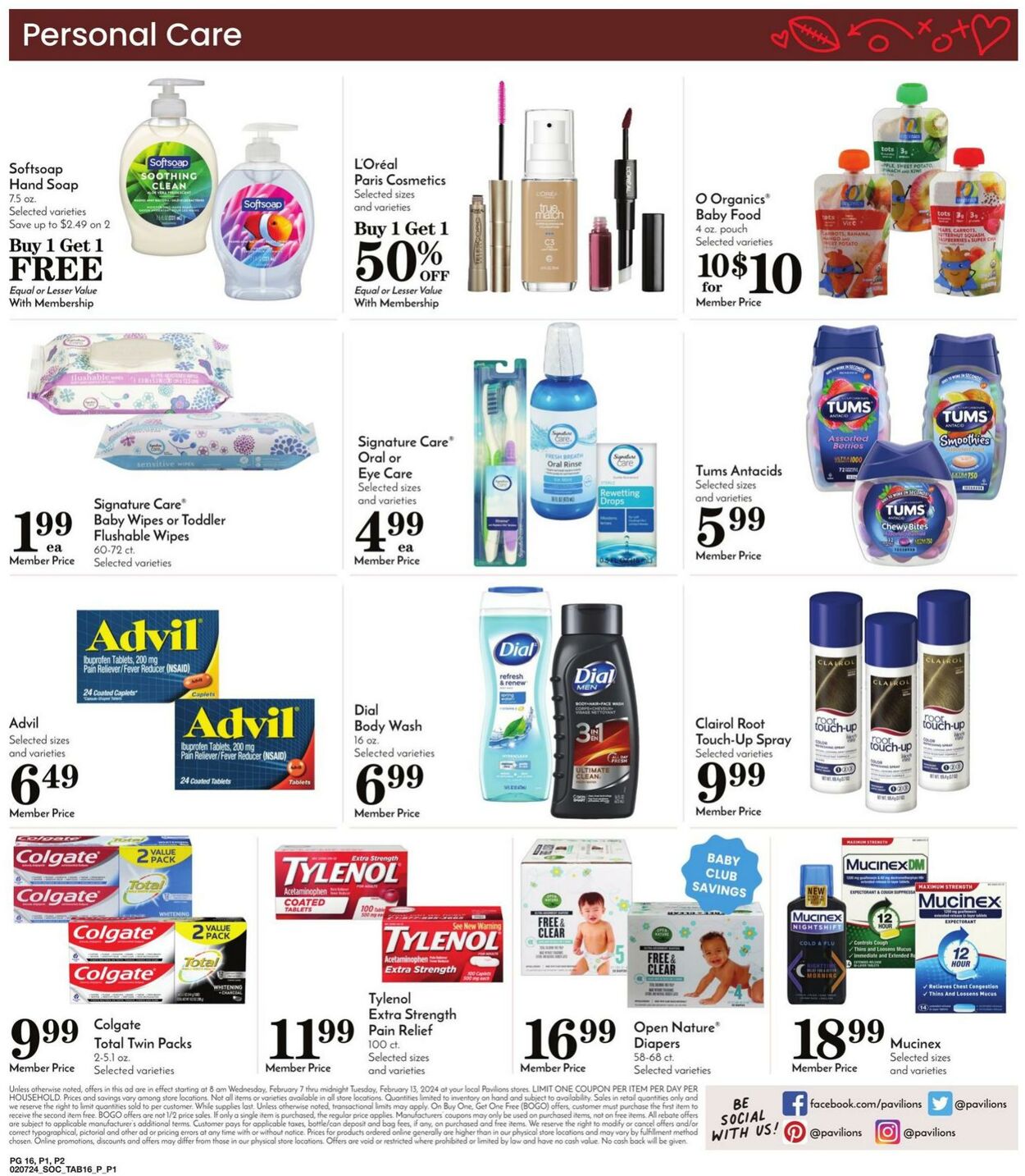 Weekly ad Pavilions 02/07/2024 - 02/13/2024