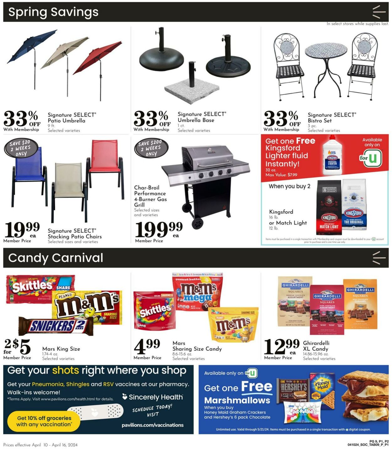 Weekly ad Pavilions 04/10/2024 - 04/16/2024