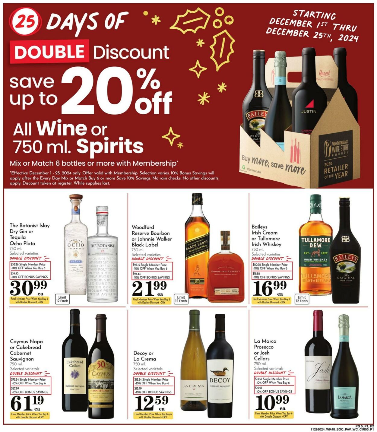 Weekly ad Pavilions 11/29/2024 - 12/03/2024