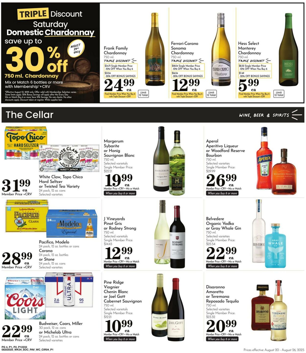 Weekly ad Pavilions 08/20/2025 - 08/26/2025