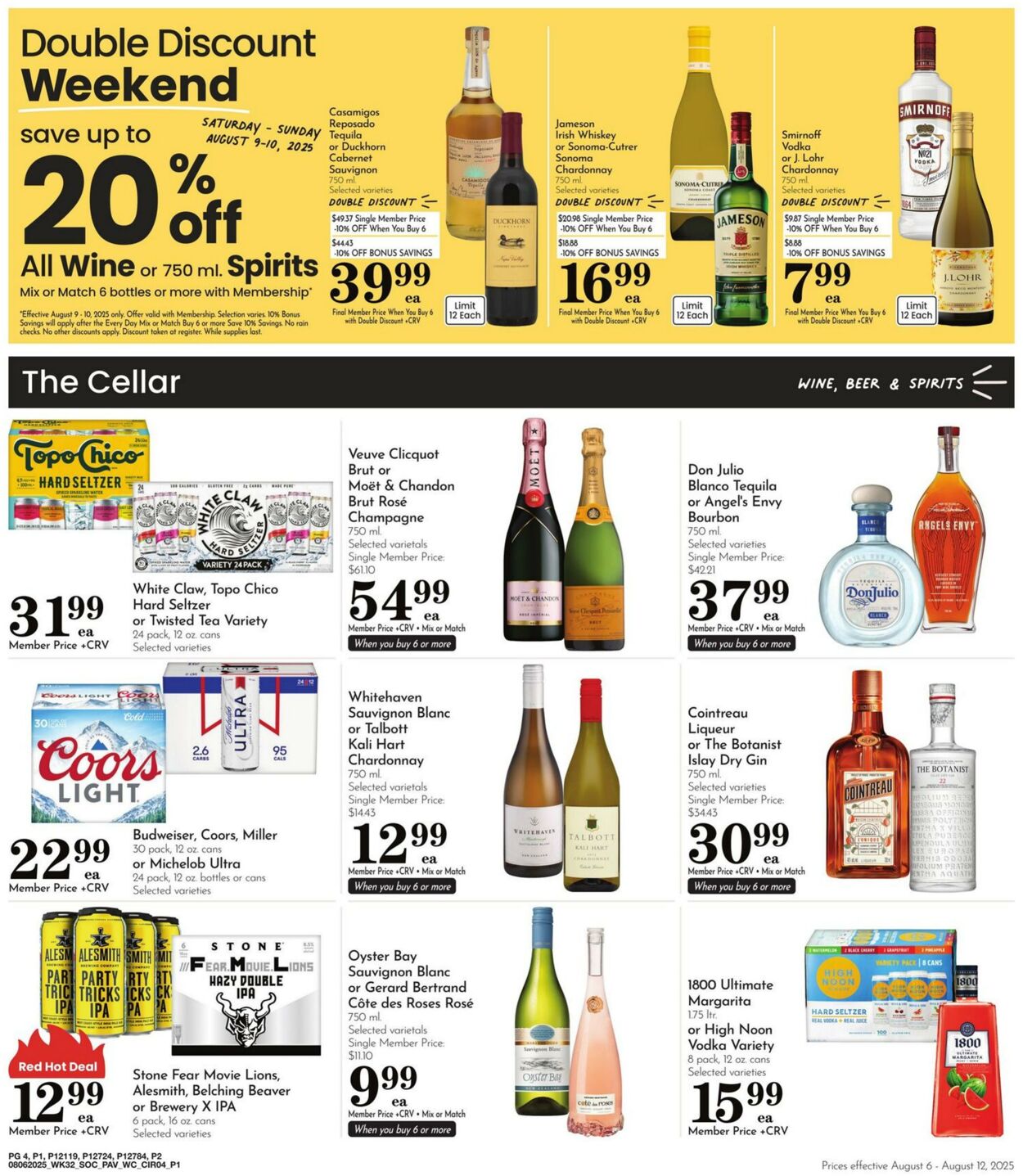 Weekly ad Pavilions 08/06/2025 - 08/12/2025