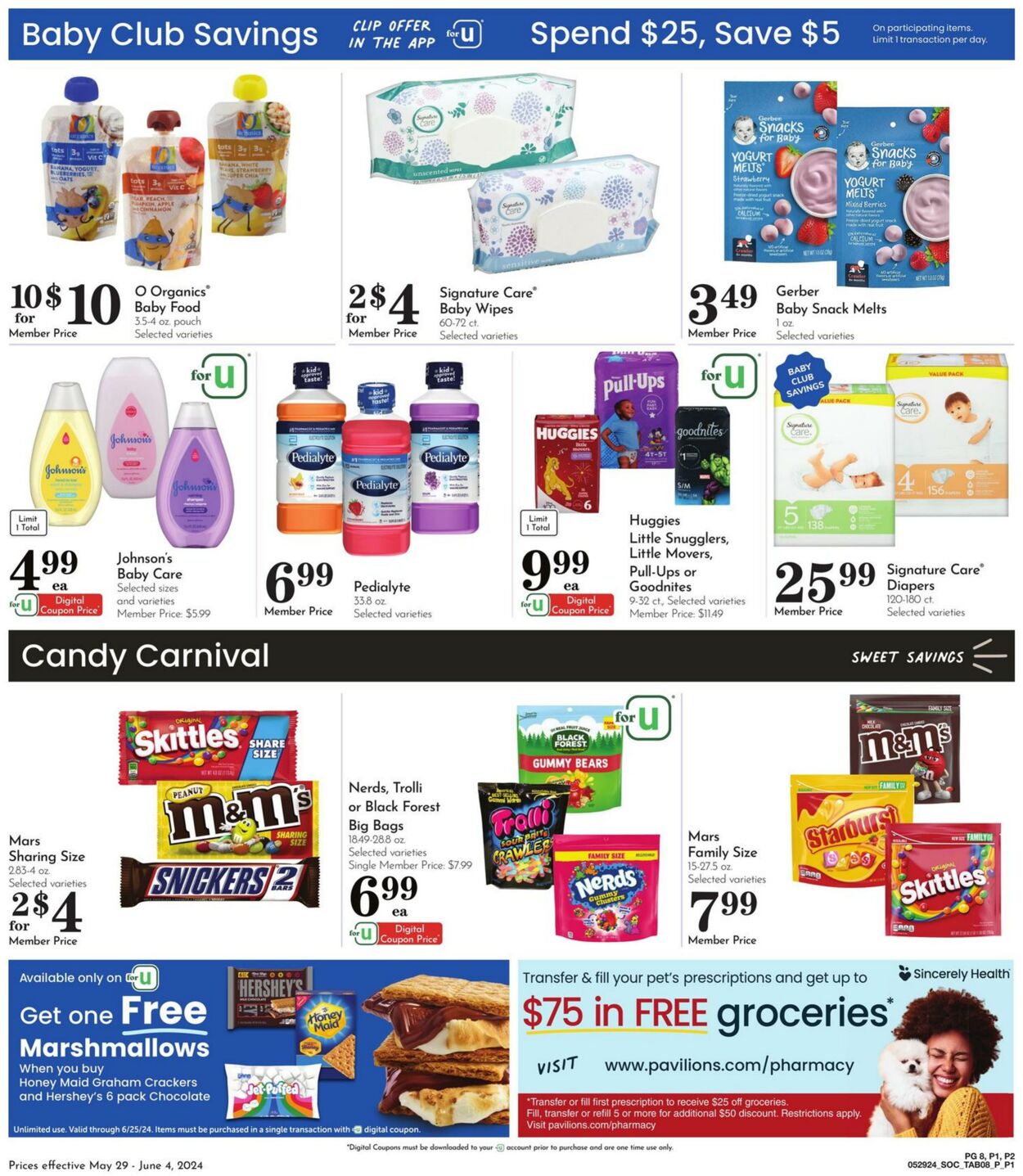 Weekly ad Pavilions 05/29/2024 - 06/04/2024