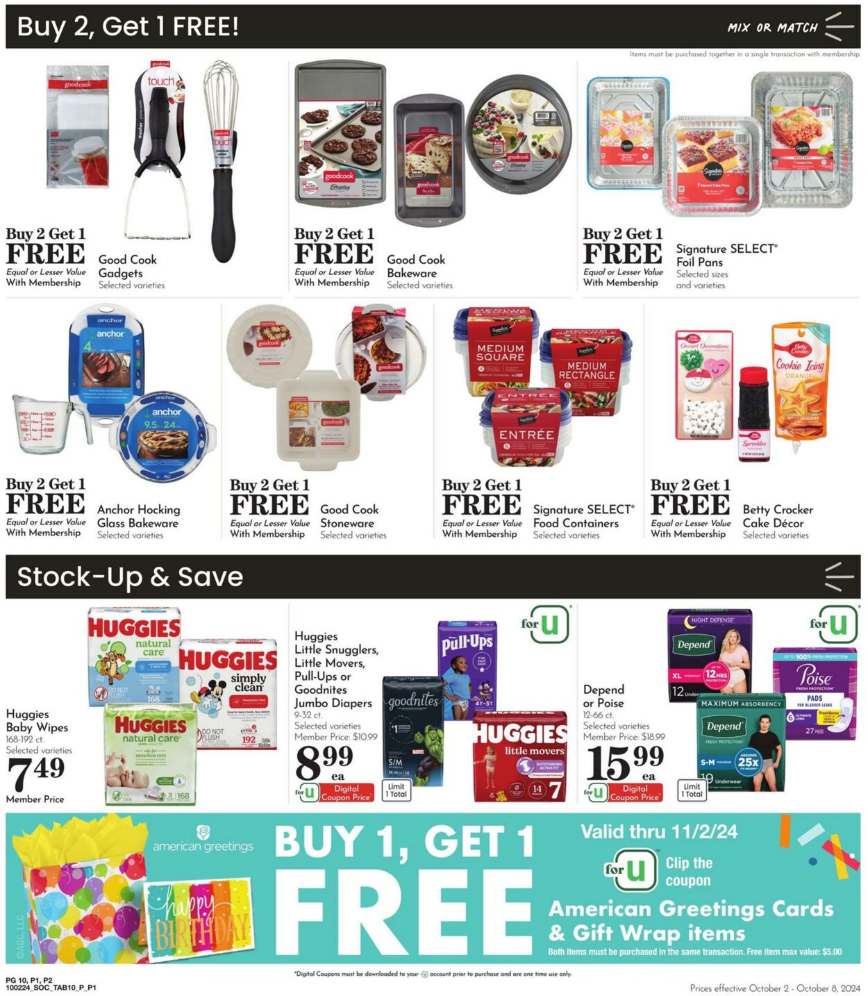 Weekly ad Pavilions 10/02/2024 - 10/08/2024