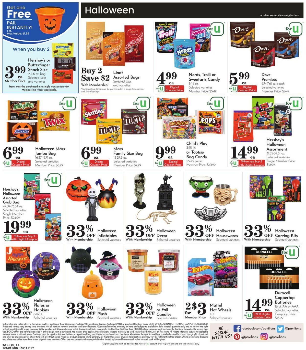 Weekly ad Pavilions 10/02/2024 - 10/08/2024