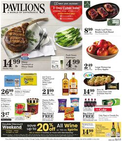 Weekly ad Pavilions 11/06/2024 - 12/03/2024