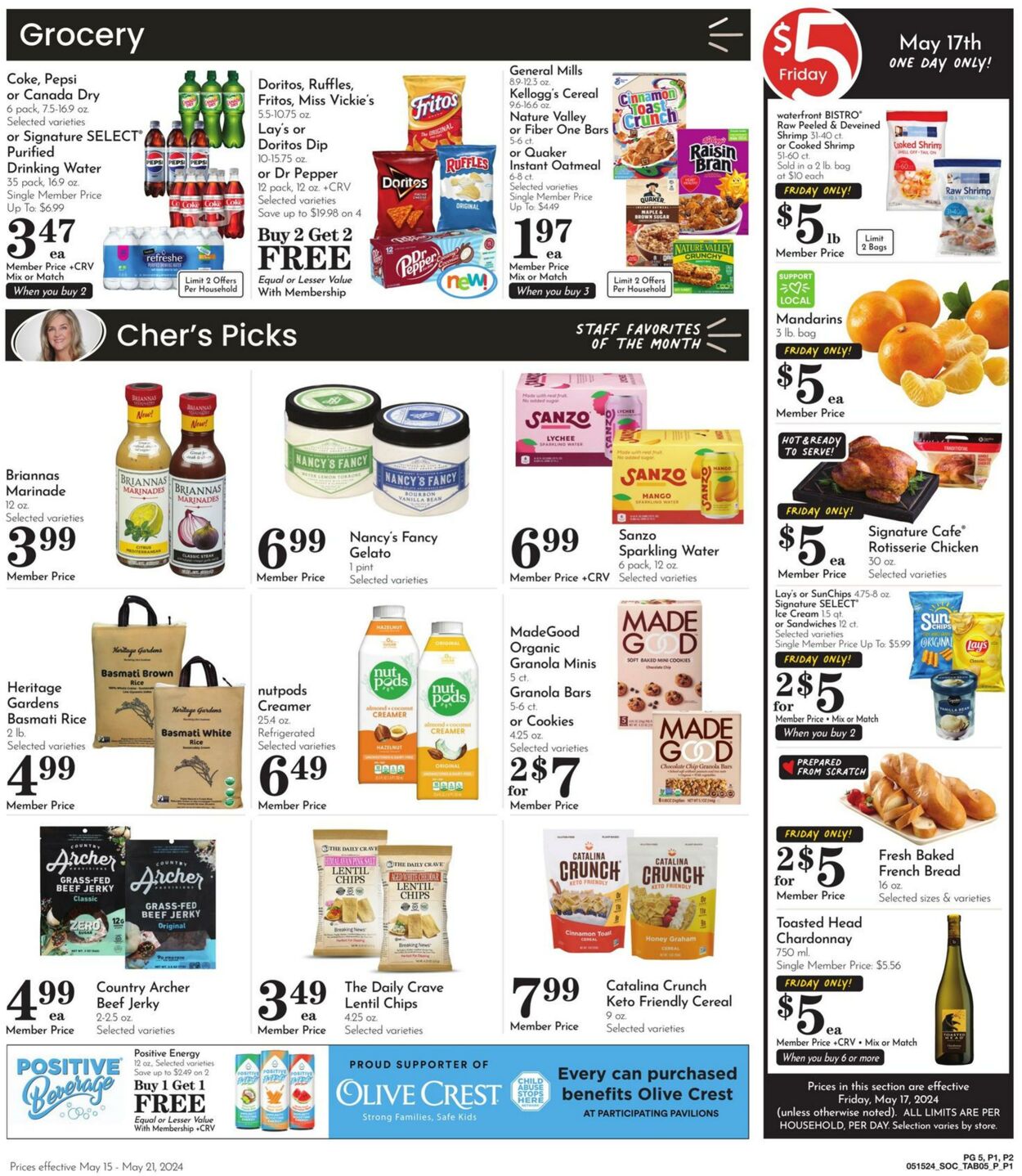 Weekly ad Pavilions 05/15/2024 - 05/21/2024