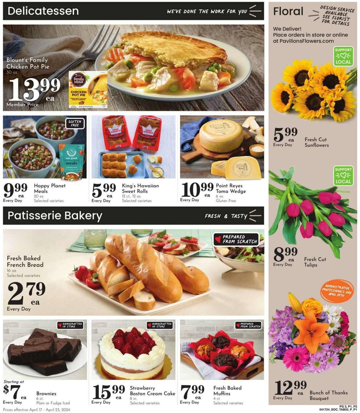 Weekly ad Pavilions 04/17/2024 - 04/23/2024