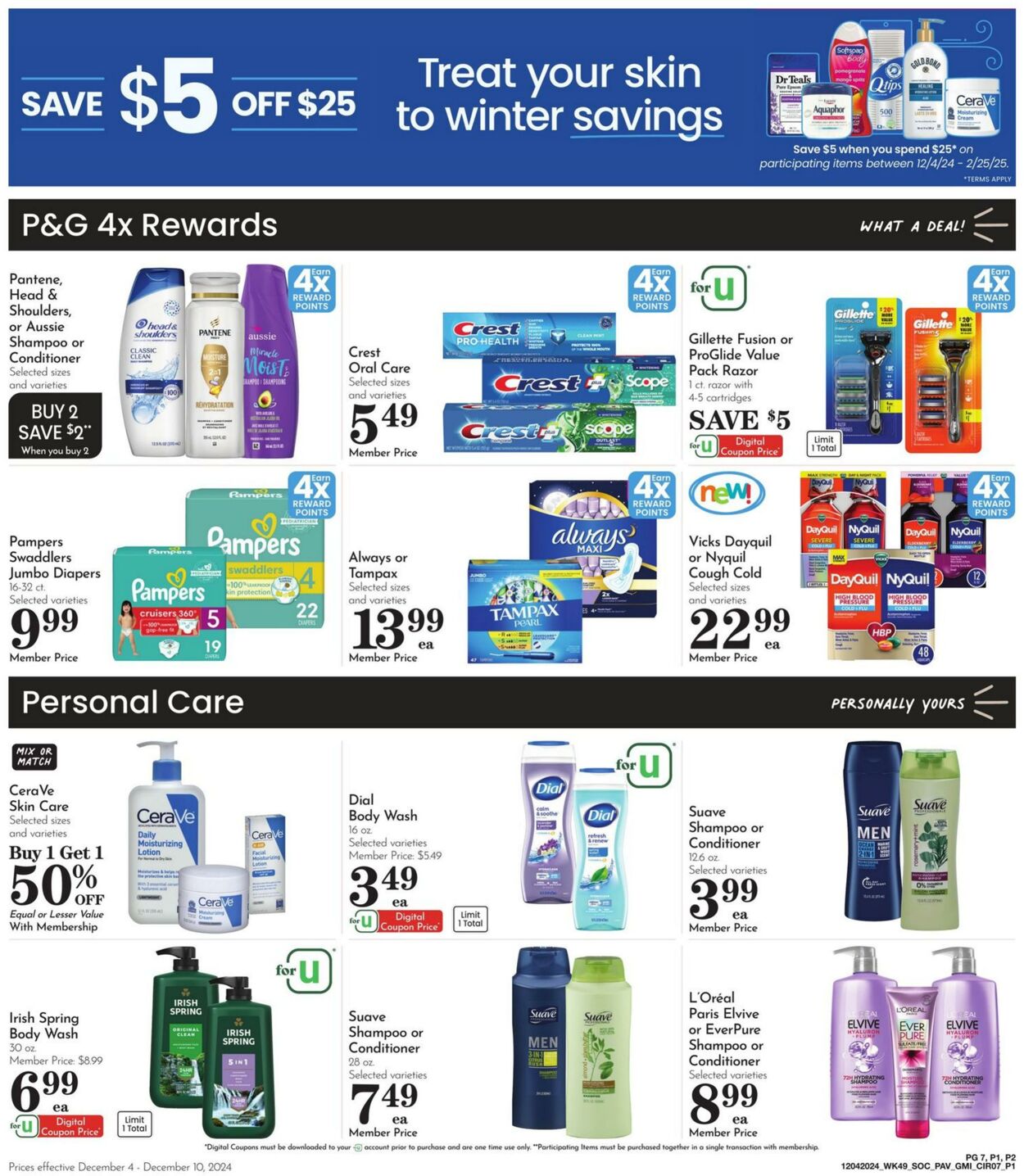 Weekly ad Pavilions 12/04/2024 - 12/10/2024