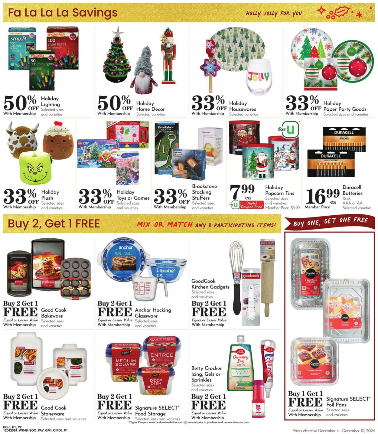 Weekly ad Pavilions 12/04/2024 - 12/10/2024