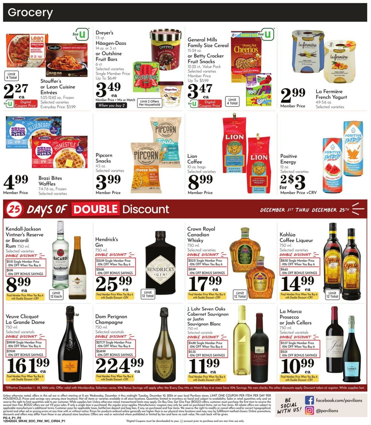 Weekly ad Pavilions 12/04/2024 - 12/10/2024