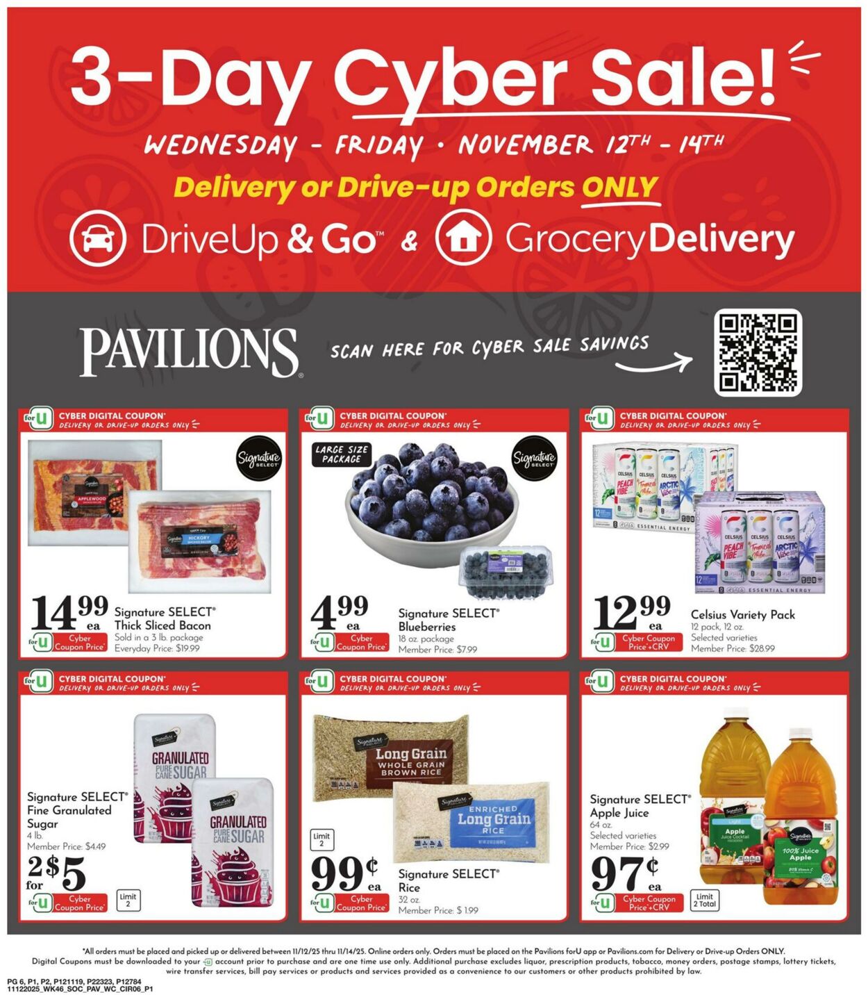 Weekly ad Pavilions 11/12/2025 - 11/18/2025
