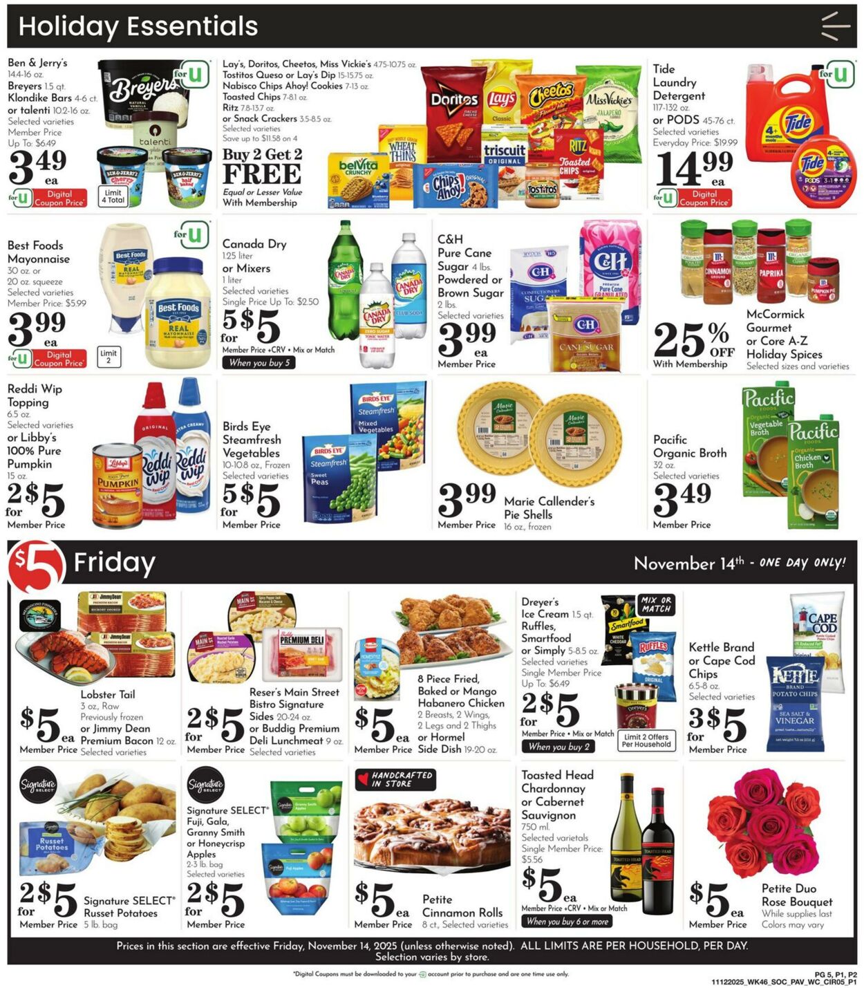 Weekly ad Pavilions 11/12/2025 - 11/18/2025