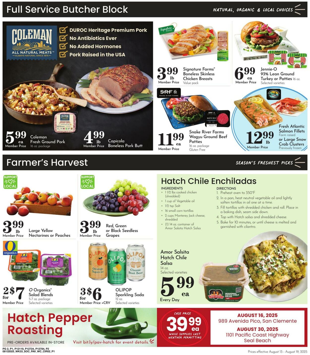Weekly ad Pavilions 08/13/2025 - 08/19/2025