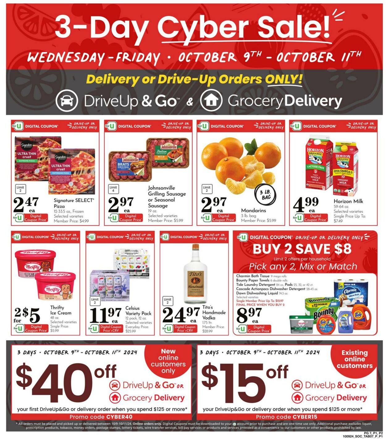 Weekly ad Pavilions 10/09/2024 - 10/15/2024