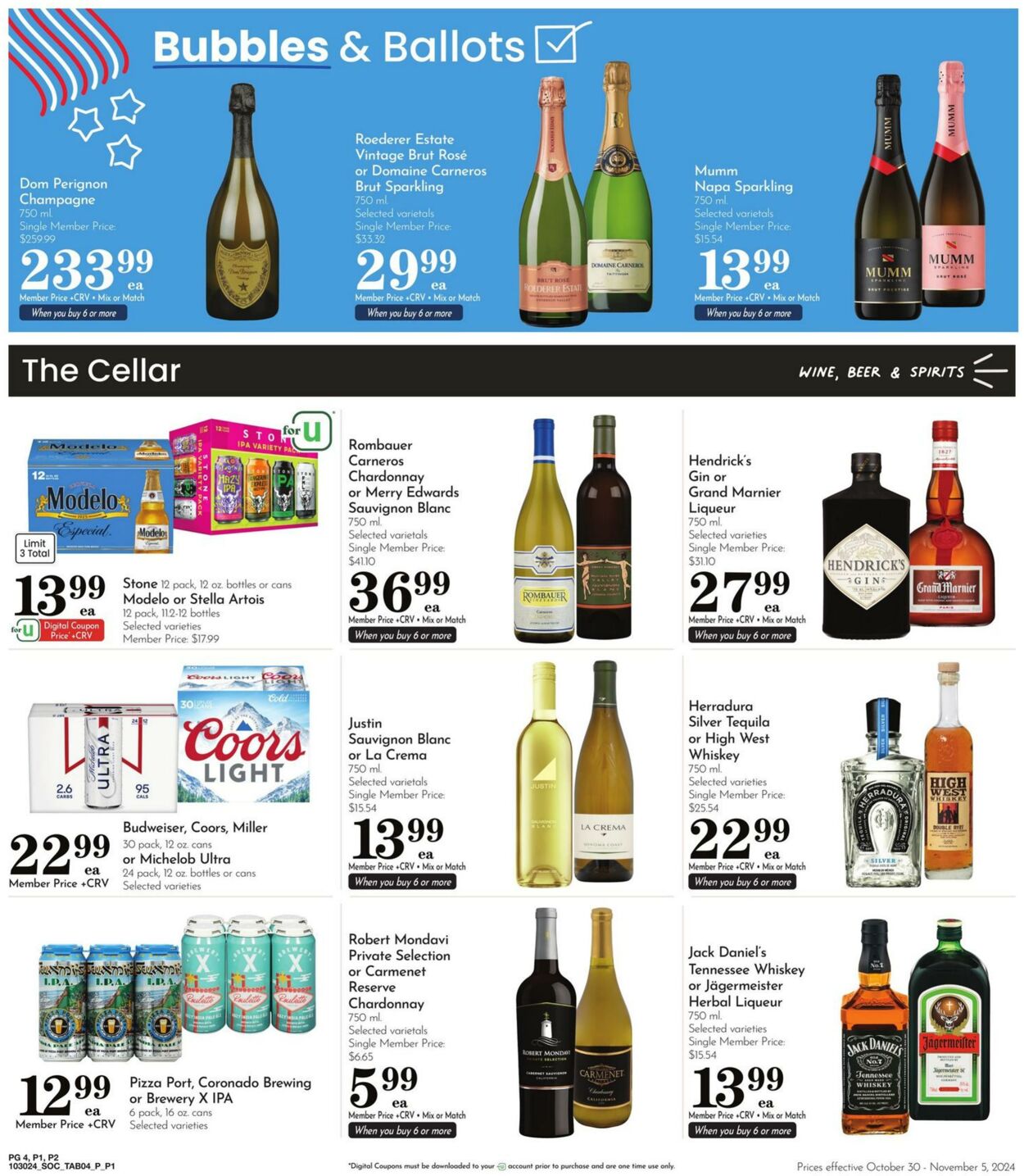 Weekly ad Pavilions 10/30/2024 - 11/05/2024