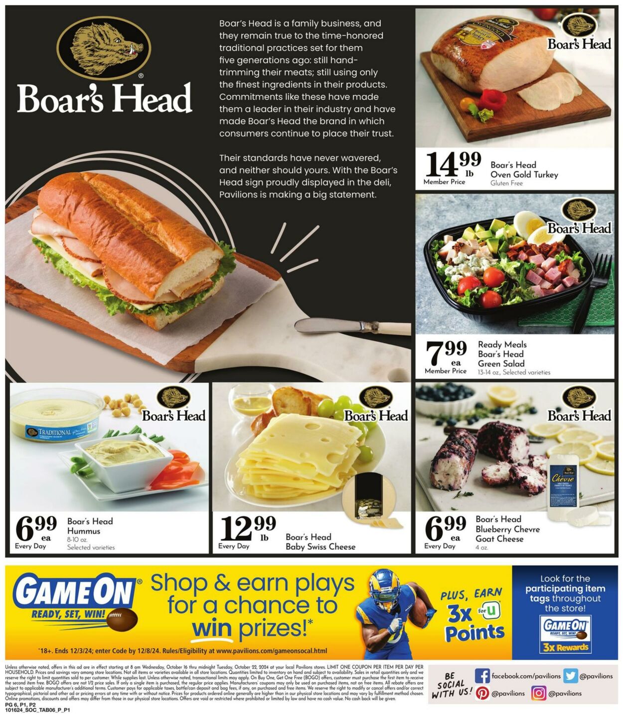 Weekly ad Pavilions 10/16/2024 - 10/22/2024