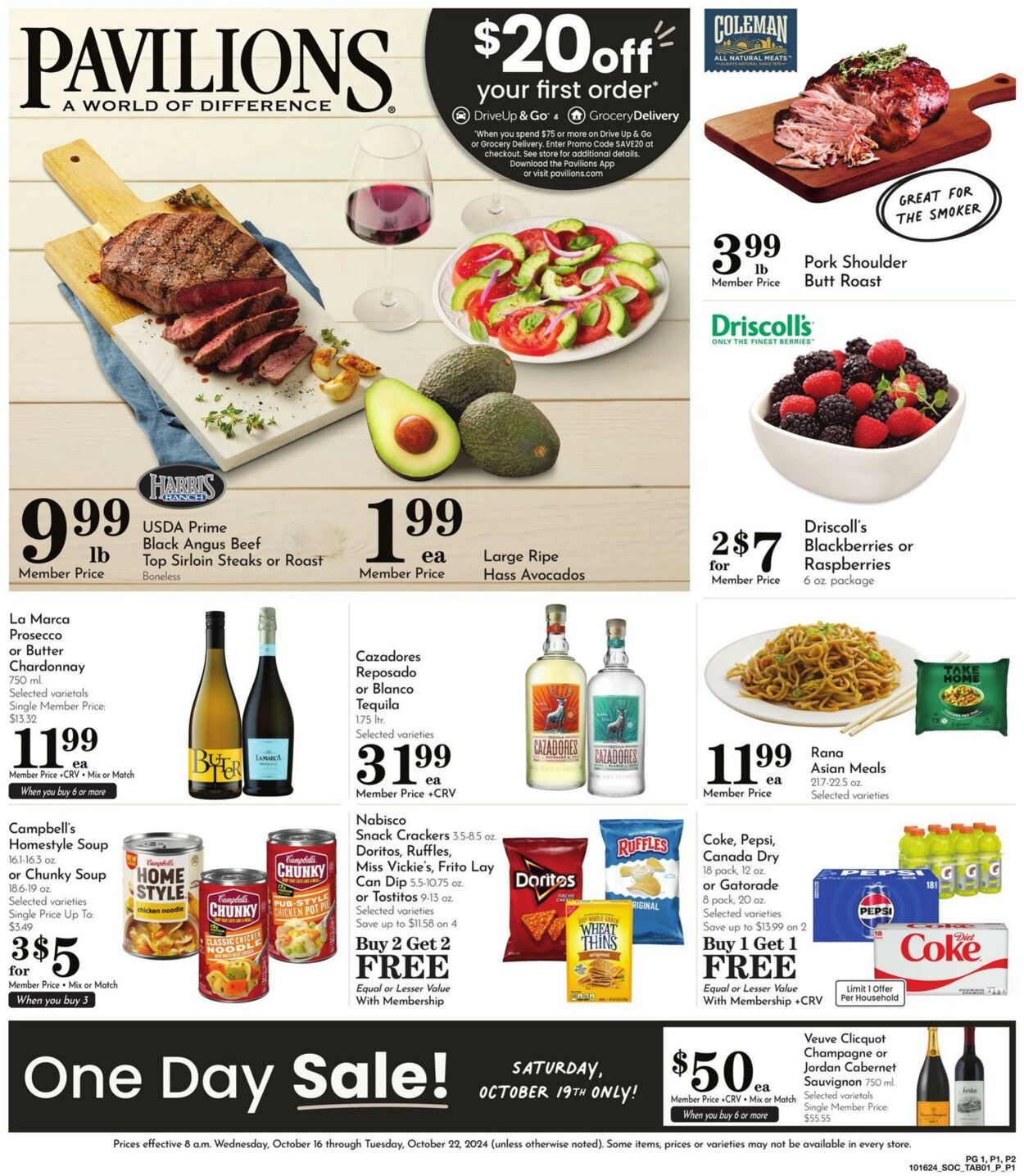 Weekly ad Pavilions 10/16/2024 - 10/22/2024