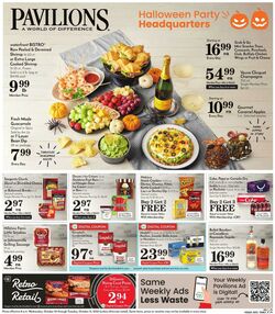 Weekly ad Pavilions 10/25/2023 - 10/31/2023